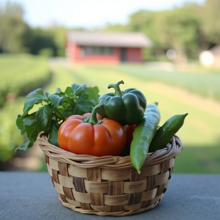 Seasonal Vegetables - sustainable farm Seville produce